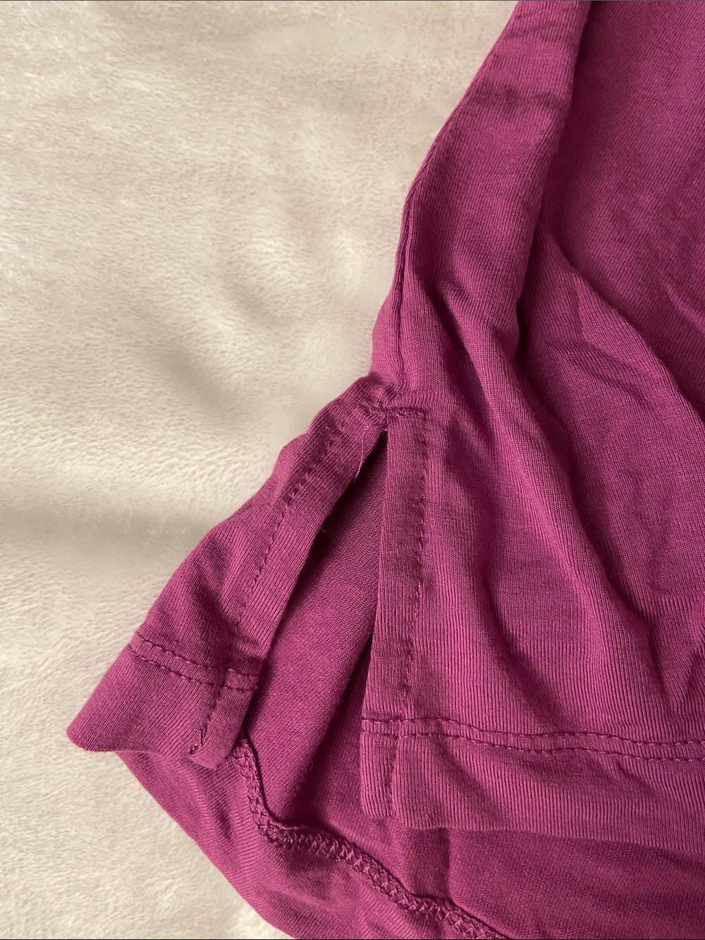 Soma Raspberry V-Neck Short Sleeve Top - Picture 6 of 10